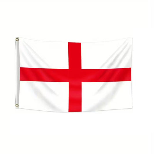 Large England Flag 5ft x 3ft (150cm x 90cm) English Cross St George - Perfect For World Cup Garden Decorations Flag FoneFunShop