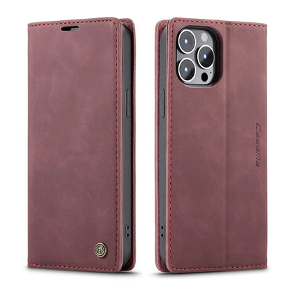 Flip Case For iPhone 16 / 16 Plus / 16 Pro / 16 Pro Max PU leather Wallet Stand Case Cover FoneFunShop