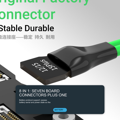 2UUL PW05 PCB Power Boot Cable 8 in 1 For iPhone 8 to 16 Pro Max DC Power Supply Phone Repair Tool FoneFunShop