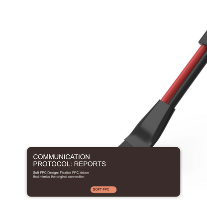 DC Power Test Cable For iPhone 8 to 17 Pro Max - Power Logicboards Via Bench Supply Ultra Soft Connection Cable FoneFunShop