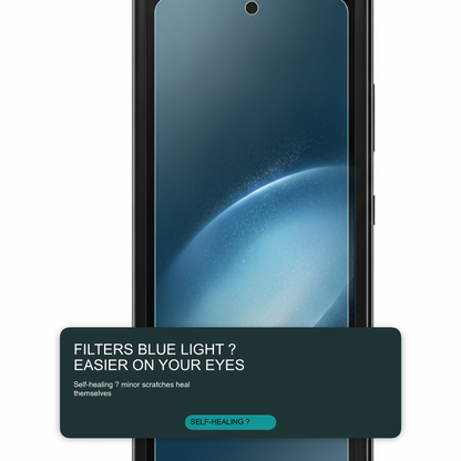 Anti-Blue Light Hydrogel Screen Protector For Samsung Galaxy Z Fold Flip 8 7 6 5 4 3 Inner Outer Screen Protector FoneFunShop