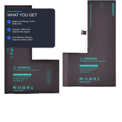 Battery For iPhone 13 Pro 3095 mAh Battery FoneFunShop