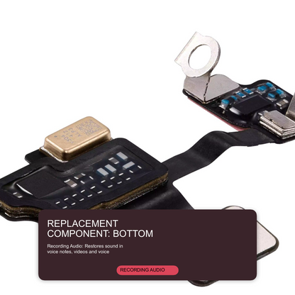 Bottom Microphone with Air Pressure Sensor For iPhone 16 Microphone FoneFunShop