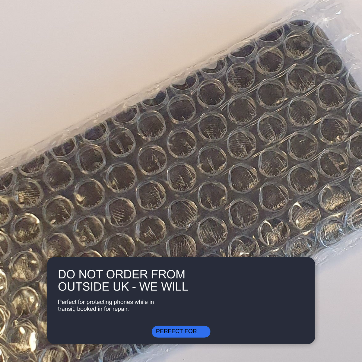 Bubble Bags For Larger Mobile Phones 100 Pcs Larger Reusable FoneFunShop