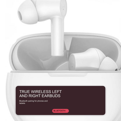 Budi TWS True Wireless Earphone Pods3 Style White Earphones Budi