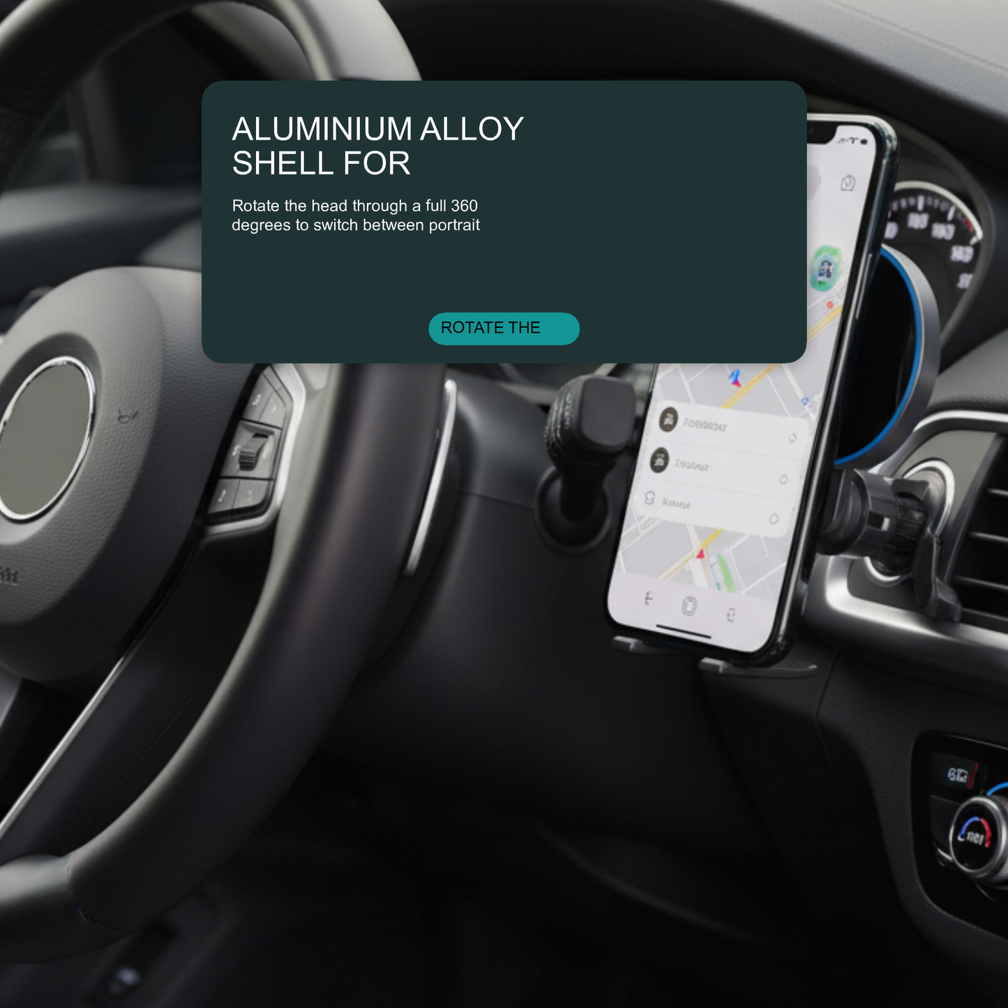 Budi W059A 25W Super Fast Wireless Car Charger - Magnetic Vent Mount Car Charger FoneFunShop