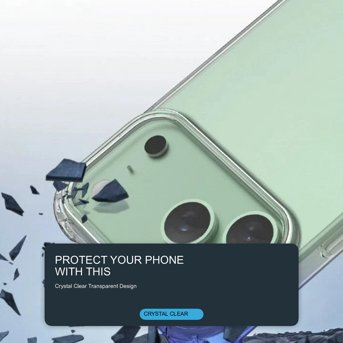 Case For iPhone 18 Pro Max Clear Transparent Tough Shockproof Armoured Case Cover FoneFunShop