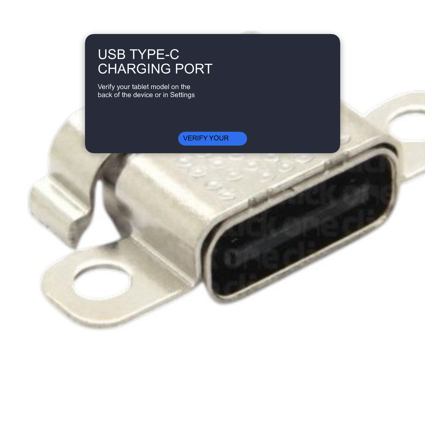 Charging Port Type C for Amazon Fire HD 10 TG425K 13th Gen (8 10 Gen K72LL3) Charging Port FoneFunShop