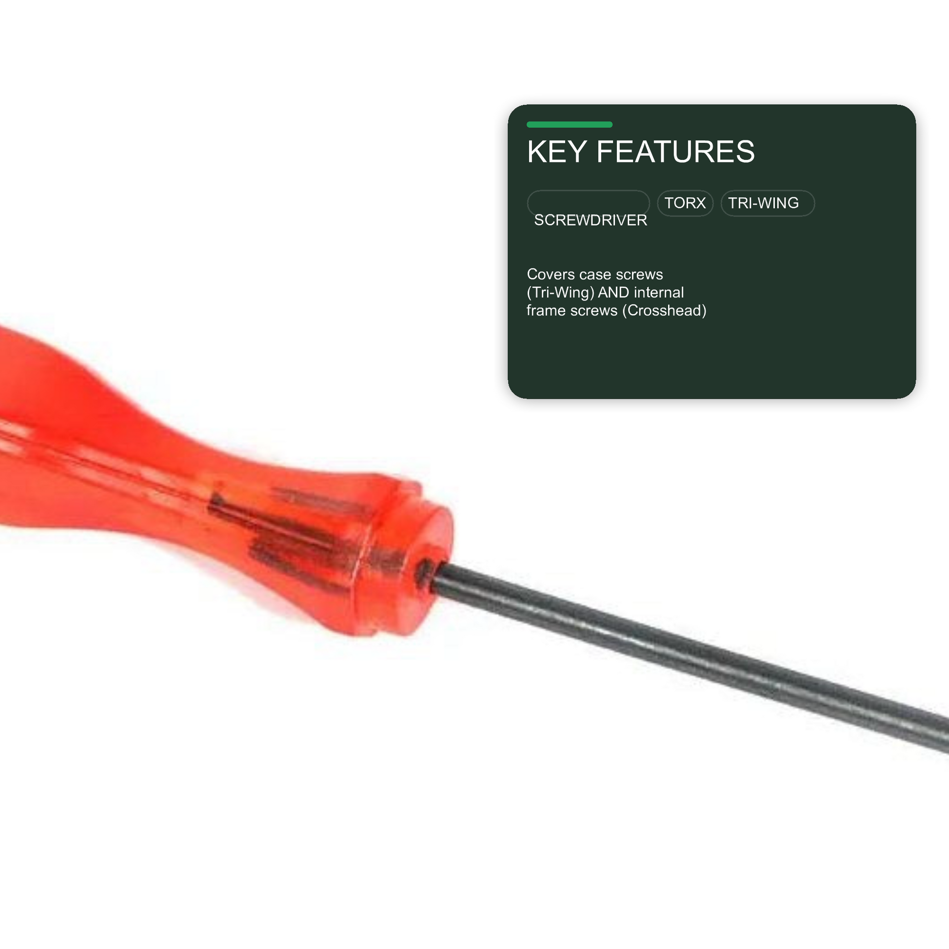 2 Pack Crosshead and Triwing Screwdrivers For PSP, DS Lite, Nintendo Wii, Dsi, NDSL, ND Screwdriver FoneFunShop