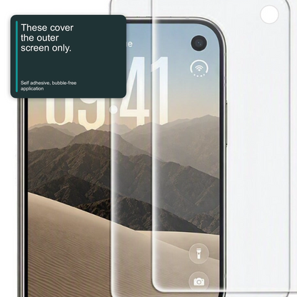 Screen Protector For iPhone Duo With Front Camera Cutout - 2 Pack Tempered Glass Screen Protector FoneFunShop
