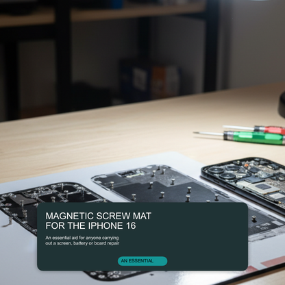 Magnetic Screw Mat For iPhone 16 Pro Max Repair Disassembly Guide Magnetic Repair Mat FoneFunShop