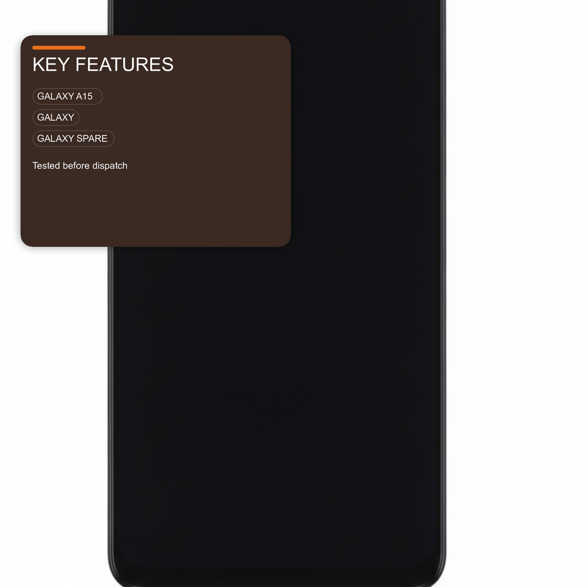 OLED Screen With Frame For Samsung Galaxy A15 4G 5G - Genuine Service Pack Screen FoneFunShop