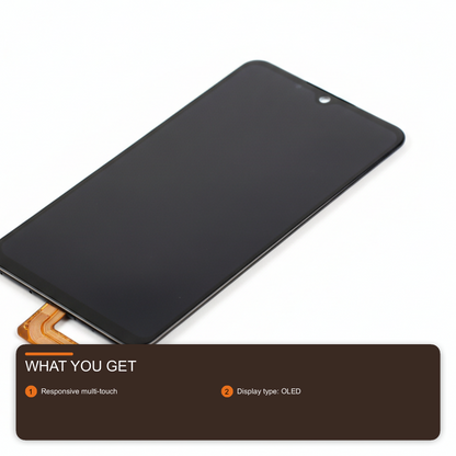 OLED Screen With Frame For Samsung Galaxy A15 4G 5G - Genuine Service Pack Screen FoneFunShop
