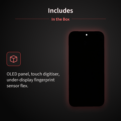 OLED Screen For Google Pixel 8a No Frame With Fingerprint Sensor Screen FoneFunShop