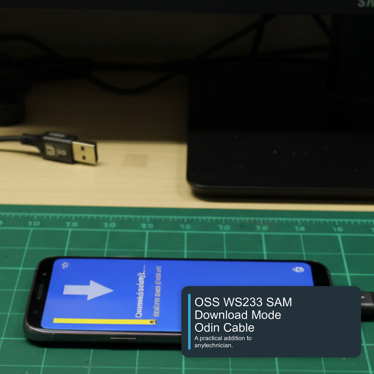 OSS WS233 USB-A to USB-C Download Mode Service Cable for Type-C Phones Repair Cable FoneFunShop