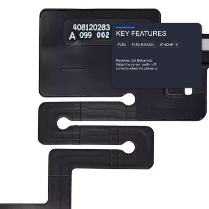 Proximity Light Sensor Flex Cable For iPhone 16 Flex FoneFunShop