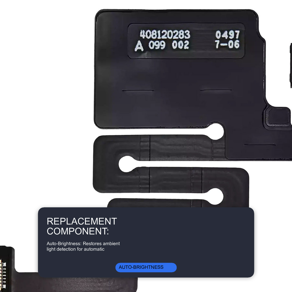 Proximity Light Sensor Flex Cable For iPhone 16 Flex FoneFunShop
