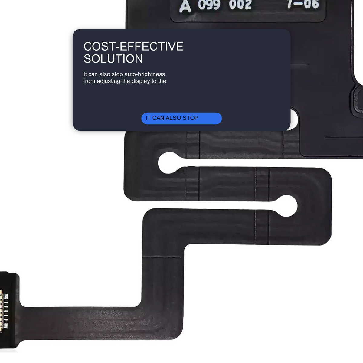 Proximity Light Sensor Flex Cable For iPhone 16 Flex FoneFunShop
