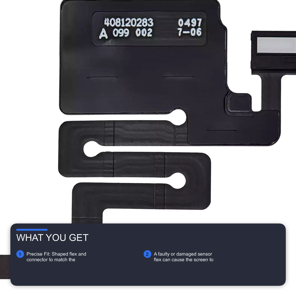 Proximity Light Sensor Flex Cable For iPhone 16 Flex FoneFunShop