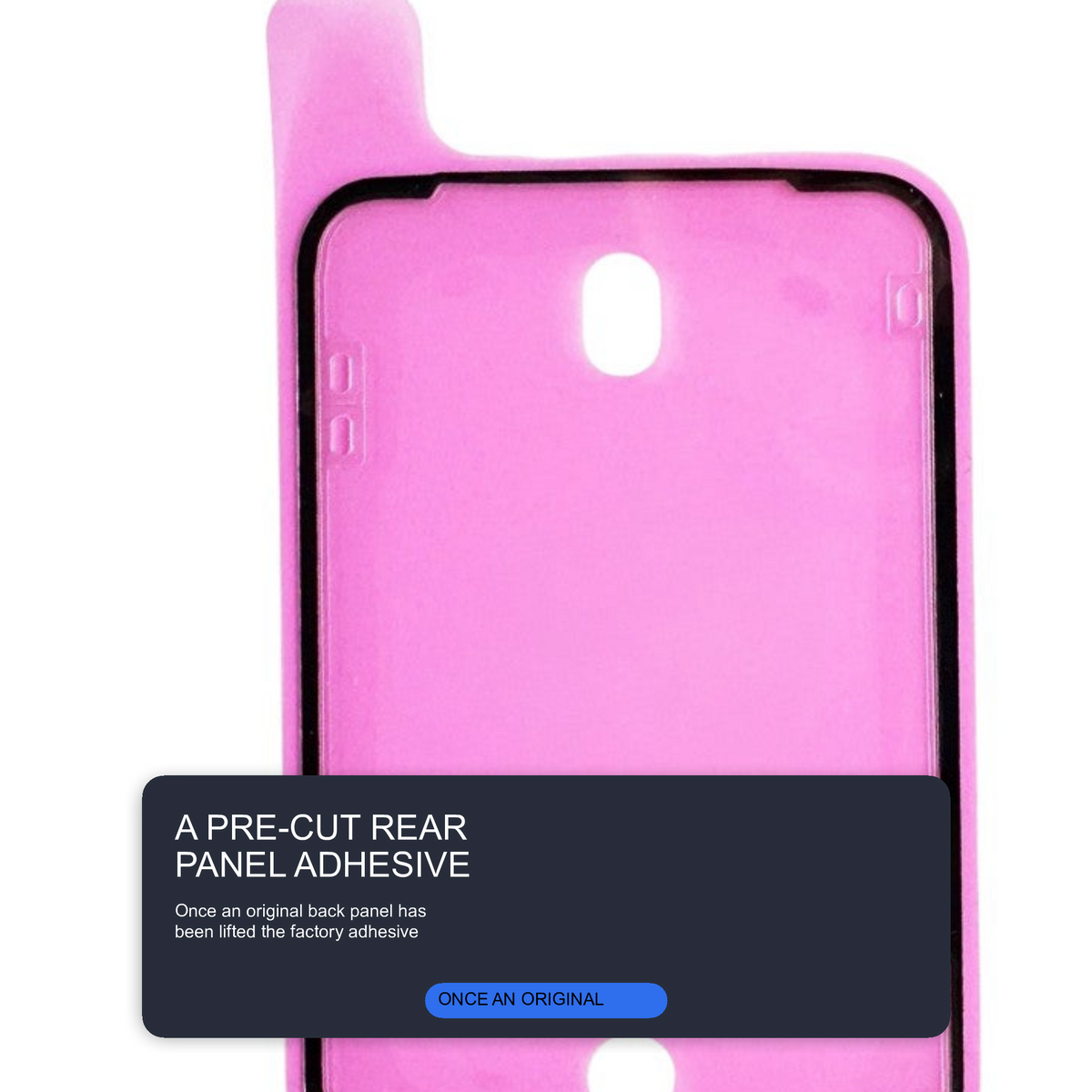 Rear Panel Adhesive For iPhone 18 Pro Bonding Glue Strip For Back Glass Repair Adhesive FoneFunShop