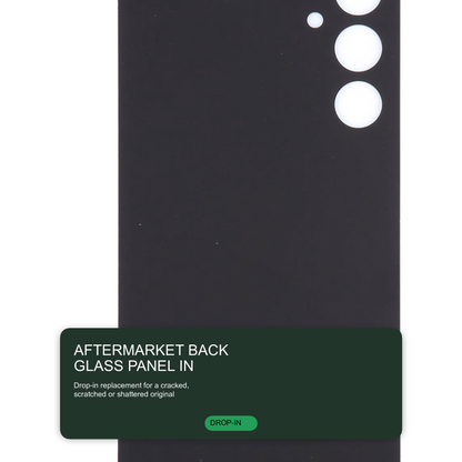 Back Glass Battery Cover with Camera Lens Black for Samsung Galaxy A34 5G SM-A346B - Aftermarket Back Cover FoneFunShop