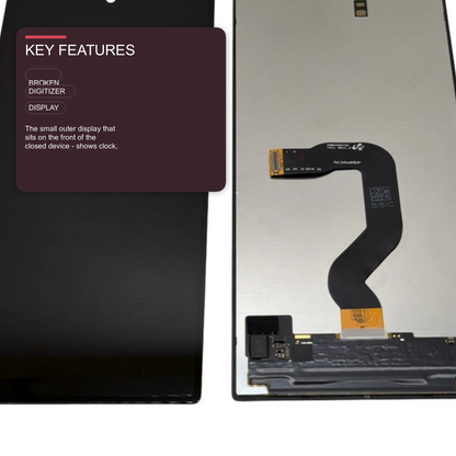 LCD Screen for Samsung Galaxy Z Fold 8 (SM-F971) - Outer Screen Black Screen FoneFunShop