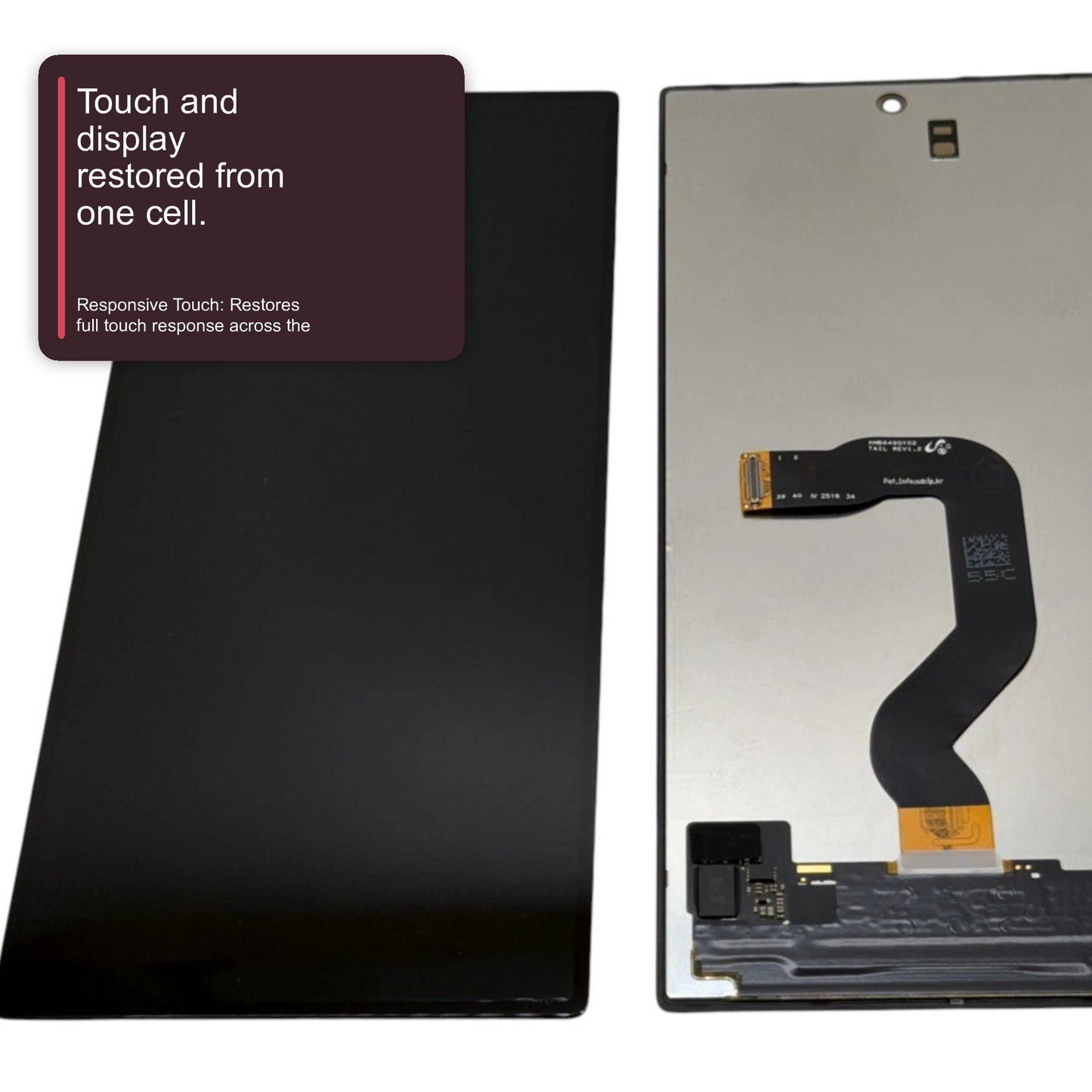 LCD Screen for Samsung Galaxy Z Fold 8 (SM-F971) - Outer Screen Black Screen FoneFunShop