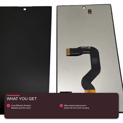 LCD Screen for Samsung Galaxy Z Fold 8 (SM-F971) - Outer Screen Black Screen FoneFunShop