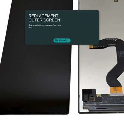 LCD Screen for Samsung Galaxy Z Fold 8 Ultra (SM-F976) - Outer Screen Black Screen FoneFunShop