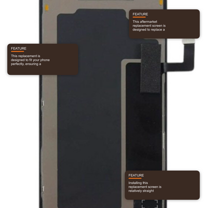 Screen For iPhone 17 Pro Max Soft OLED 120hz OLED Screen FoneFunShop