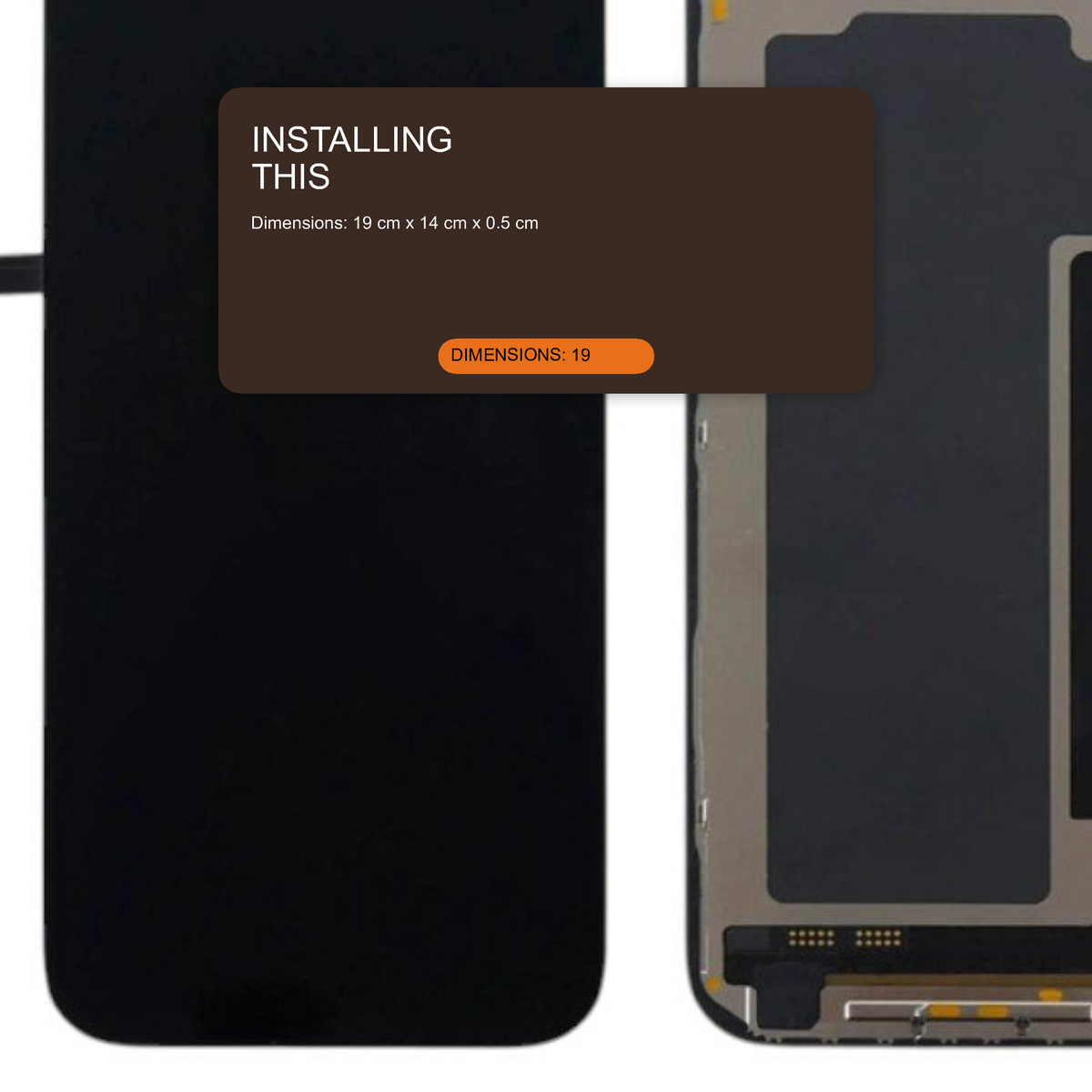 Screen For iPhone 17 Pro Max Soft OLED 120hz OLED Screen FoneFunShop