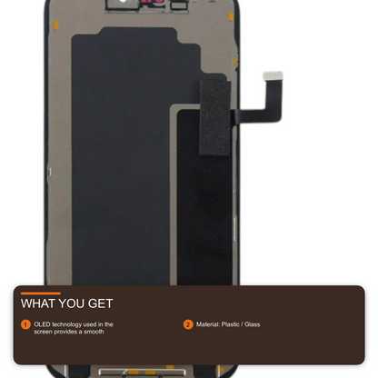 Screen For iPhone 17 Pro Max Soft OLED 120hz OLED Screen FoneFunShop