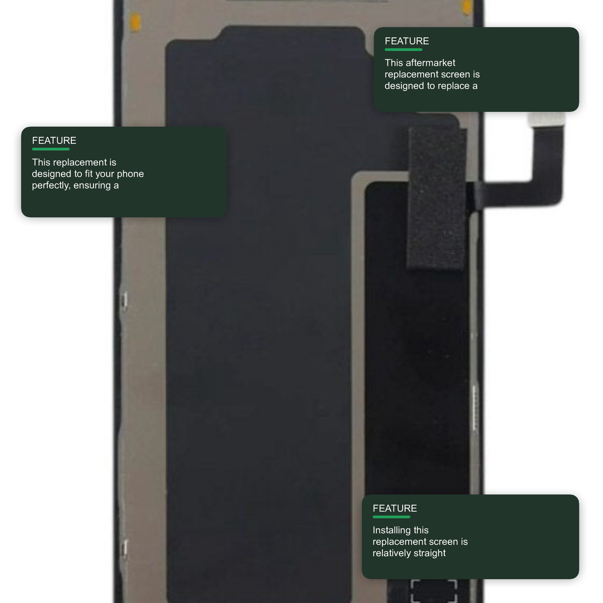 Screen For iPhone 17 Soft OLED 120hz OLED Screen FoneFunShop