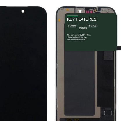 Screen For iPhone 17 Soft OLED 120hz OLED Screen FoneFunShop