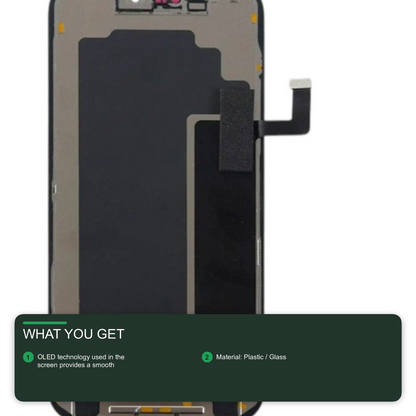 Screen For iPhone 17 Soft OLED 120hz OLED Screen FoneFunShop