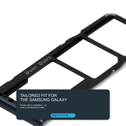 Sim Tray For Samsung A14 5G A146P in Black Sim Tray FoneFunShop