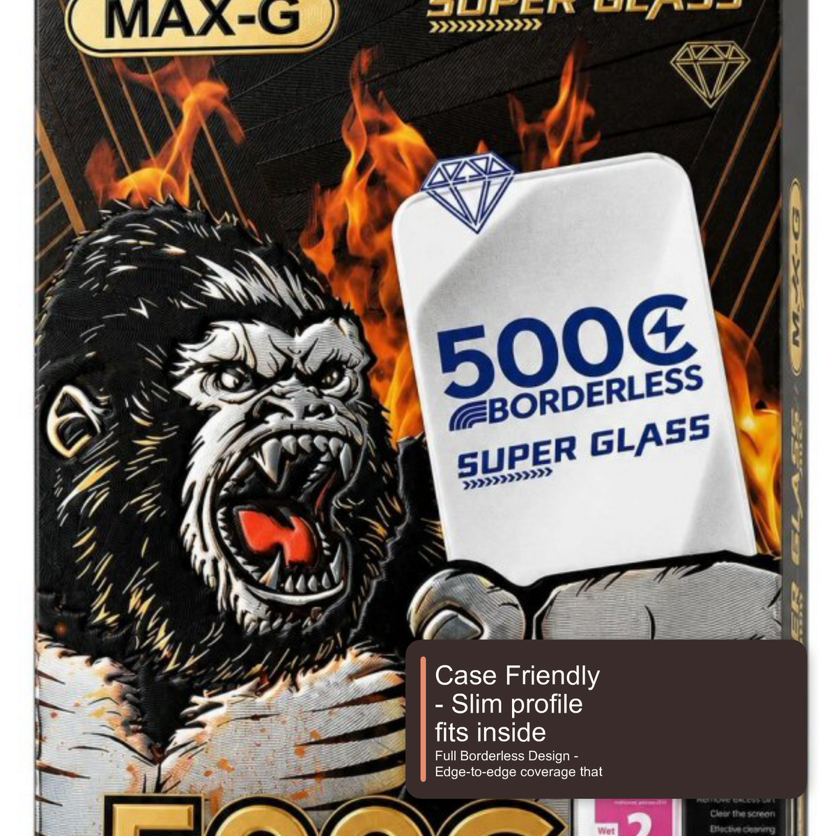 Super Glass Screen Protector For iPhone 17 Pro Screen Protector FoneFunShop