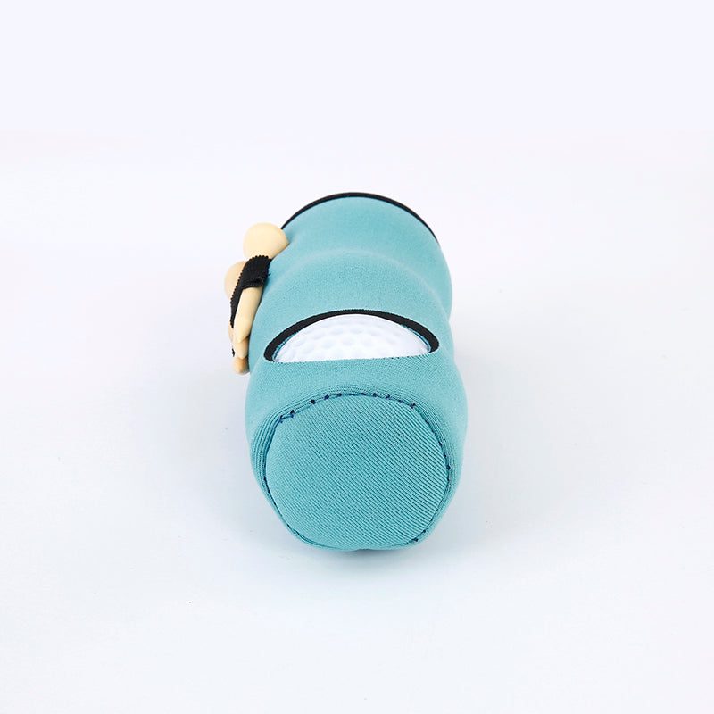 Golf Ball Carry Bag with Clasp Holds 3 Balls & Tees Attaches to Trousers Teal Golf Accessorise FoneFunShop