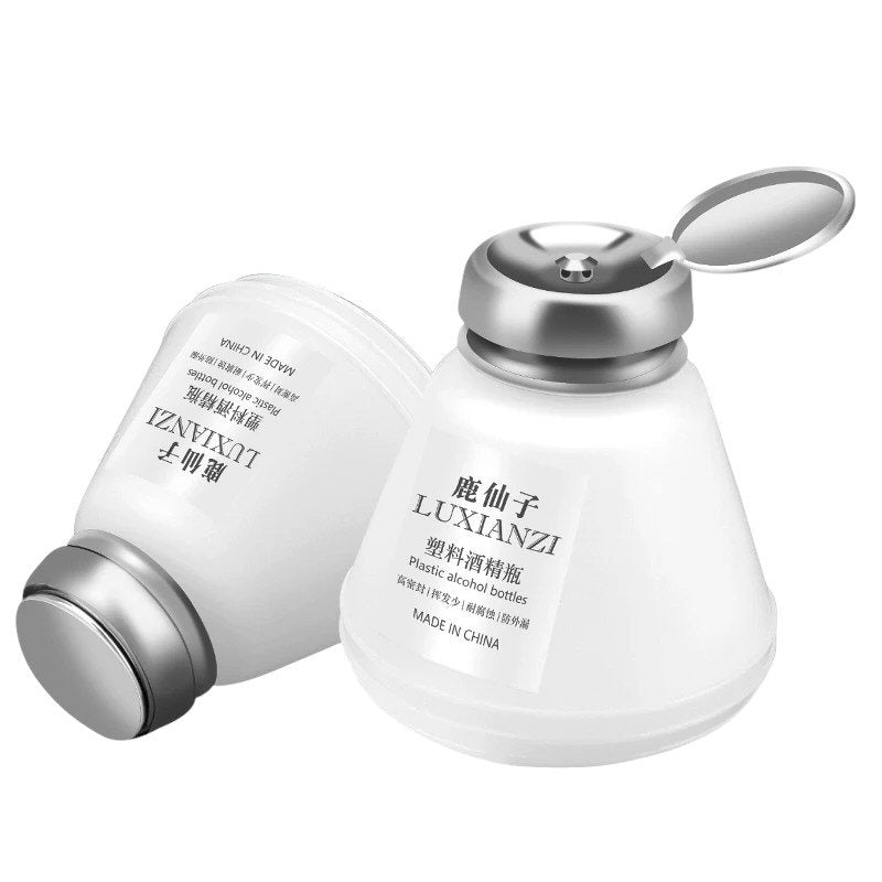 Luxianzi 180mL Industrial Grade Push Type Alcohol Bottle FoneFunShop