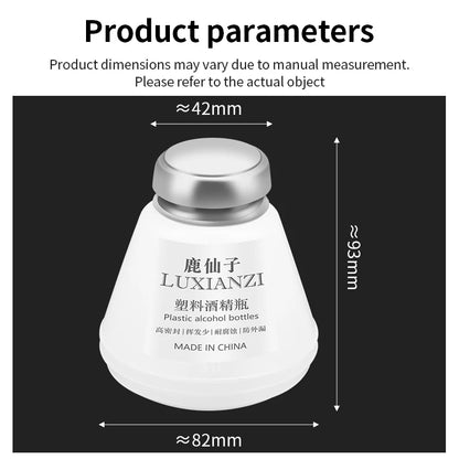 Luxianzi 180mL Industrial Grade Push Type Alcohol Bottle FoneFunShop