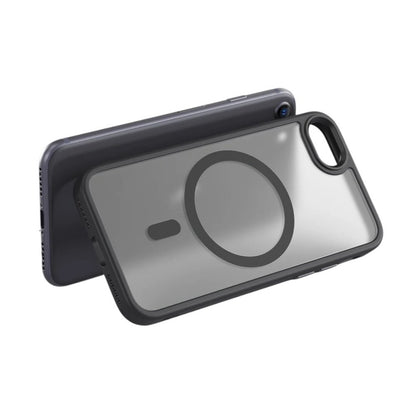 Case For iPhone 8 / SE2 / SE3 Translucent Shockproof TPU Phone Cover Skin Magsafe Compatible Matte Black Case Cover FoneFunShop