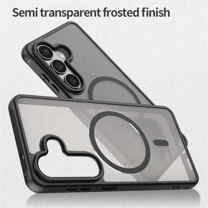 Magnetic Case For Samsung S26 FE MagSafe Matte Shockproof Cover Black