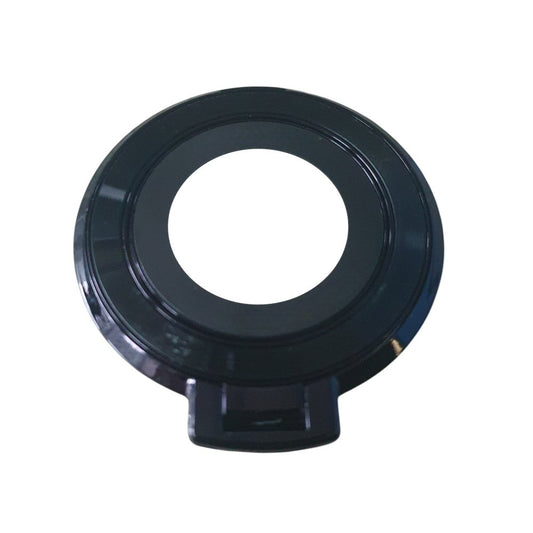 Magnetic Phone Ring Stand with Adhesive Back Rotating Grip Stand Metallic Black Stand FoneFunShop