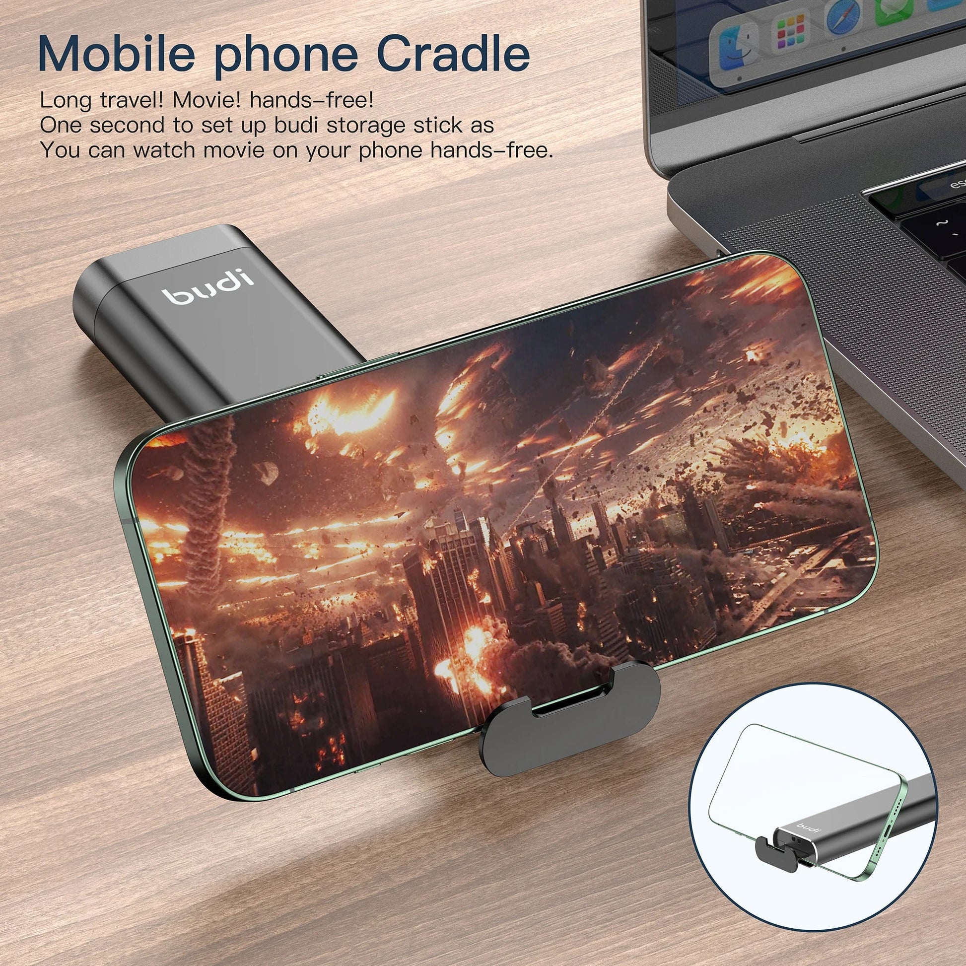 Bundle - Multi Universal Charging Cable Stick for Travel in Black (Pack of 2) Cable FoneFunShop