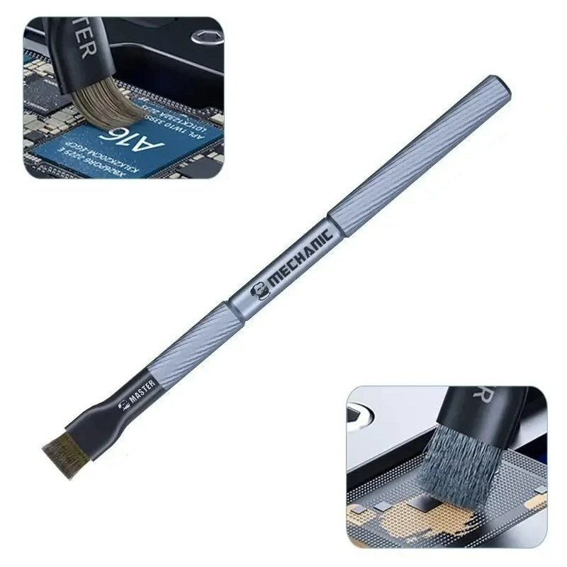 Steel Glue Removal Brush for Soldering Chip IC Pad Cleaning BGA Repairs FoneFunShop