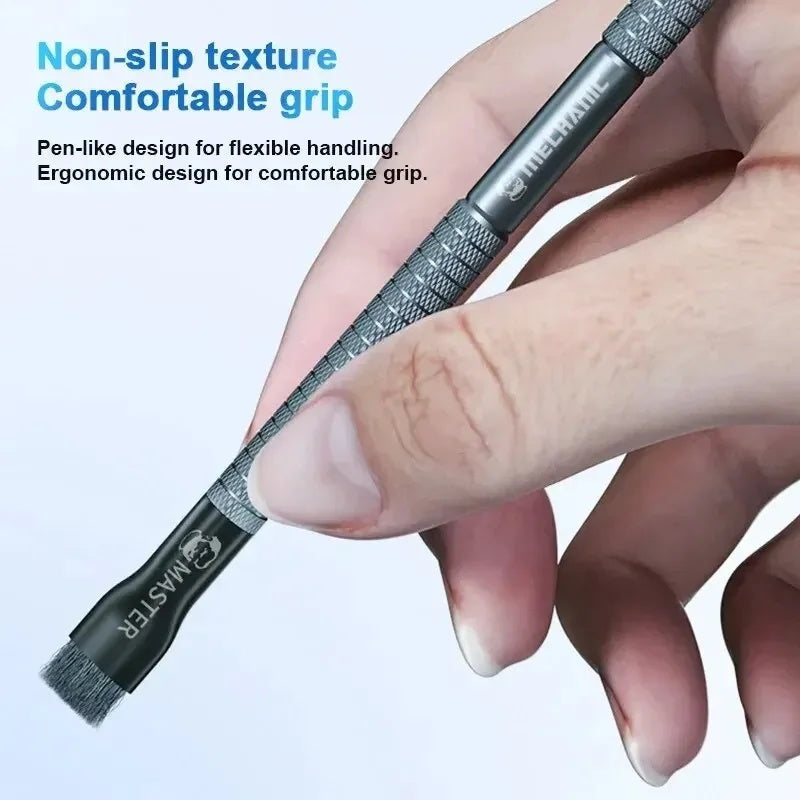 Steel Glue Removal Brush for Soldering Chip IC Pad Cleaning BGA Repairs FoneFunShop