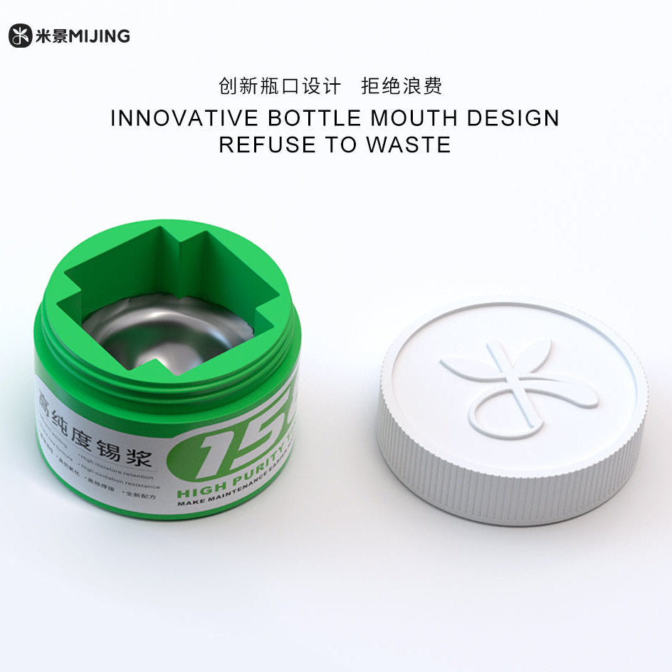 Mijing High Purity Tin Paste, Model:158 Phone Repair Tools FoneFunShop
