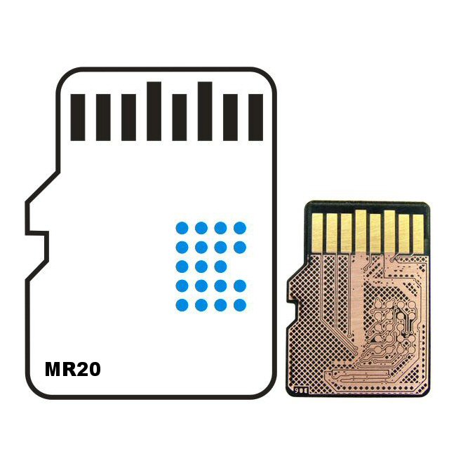 9 Piece Set - Set of MR monolithic adapters for microSD cards Adapter FoneFunShop