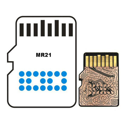 9 Piece Set - Set of MR monolithic adapters for microSD cards Adapter FoneFunShop