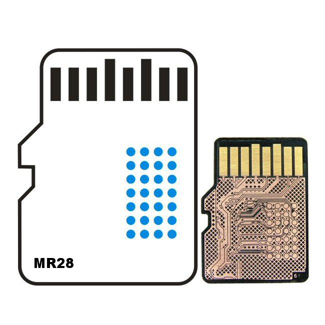 9 Piece Set - Set of MR monolithic adapters for microSD cards Adapter FoneFunShop